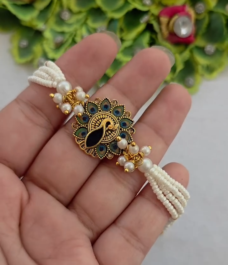 Morbandhan – The Royal Rakhi with Free Chawal & Kumkum