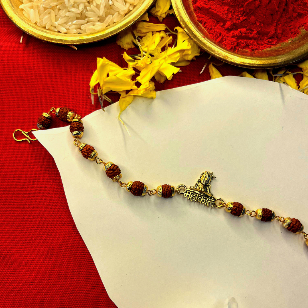 Handmade Rudra Bandhan with Free Chawal & Kumkum