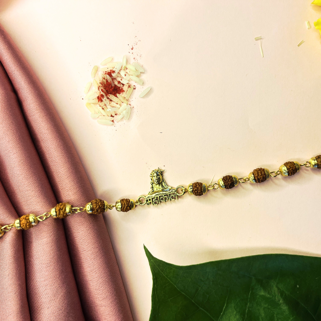 Handmade Rudra Bandhan with Free Chawal & Kumkum