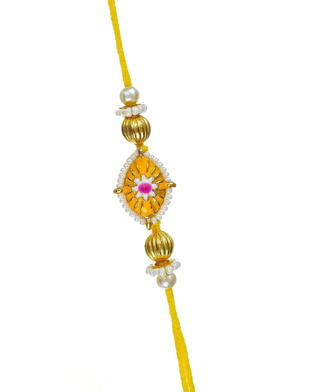 Traditional Rakhi Set with Free Chawal & Kumkum