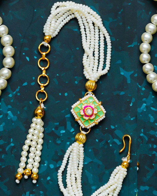 Traditional Rakhi Set with Free Chawal & Kumkum