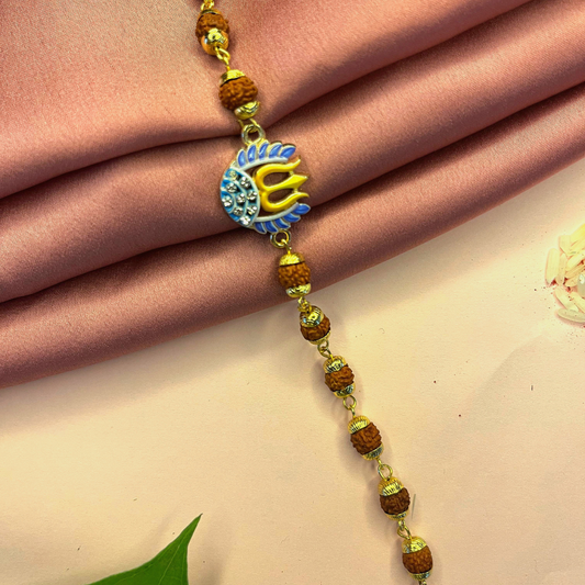 Handmade Shiva Sutra with Free Chawal & Kumkum