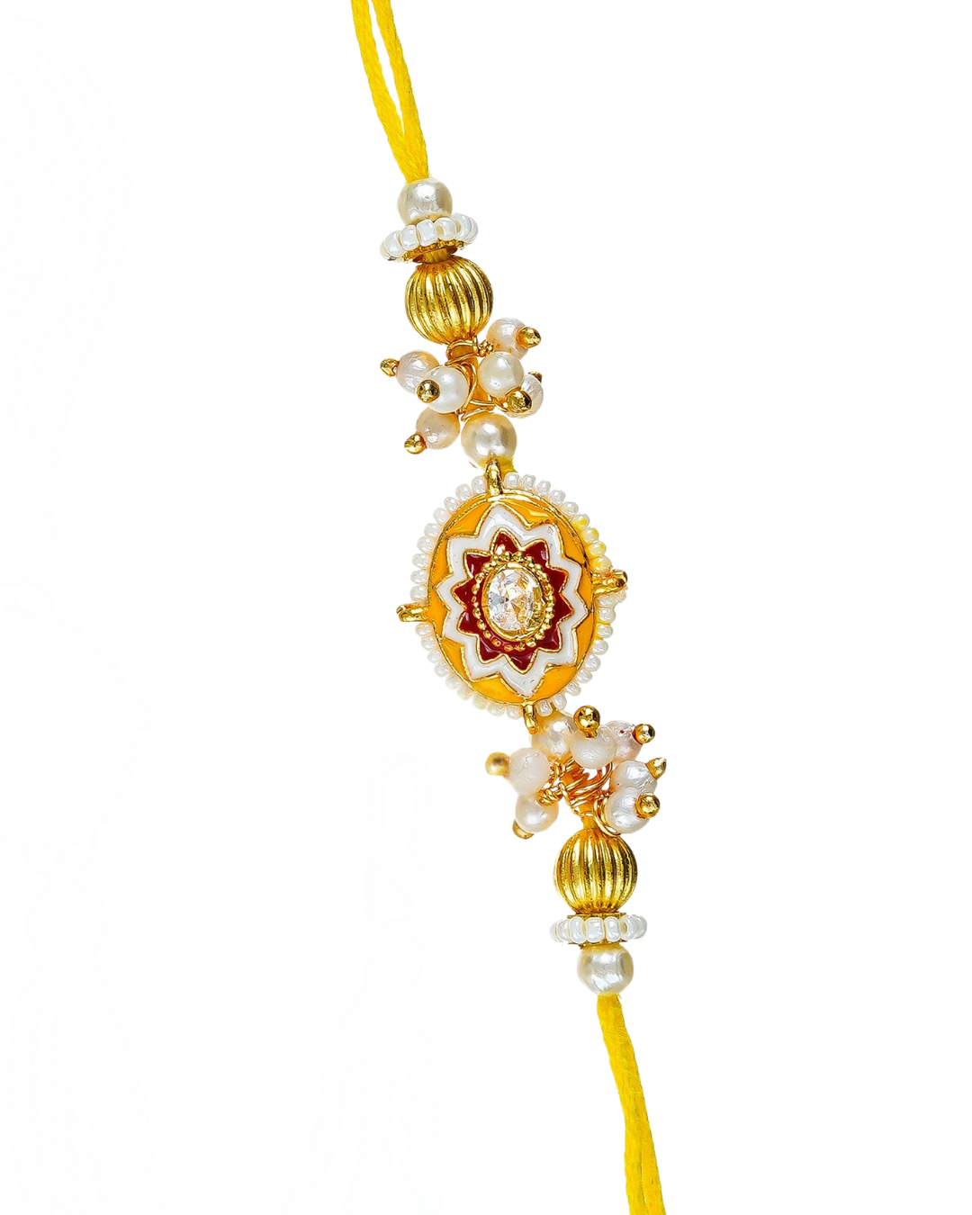Traditional Rakhi Set with Free Chawal & Kumkum