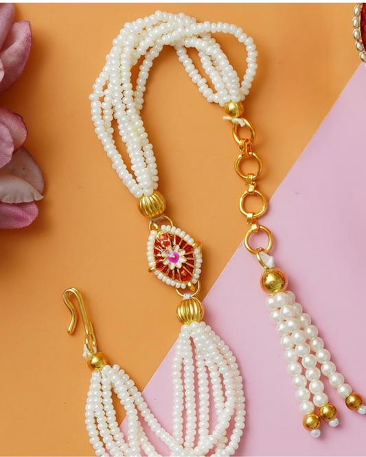 Traditional Rakhi Set with Free Chawal & Kumkum