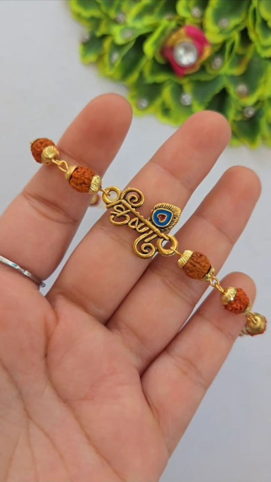 Handmade MorPankh Bandhan Blue with Free Chawal & Kumkum