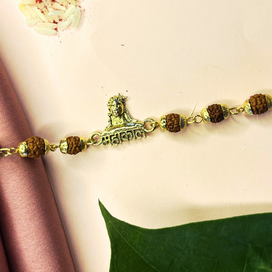 Handmade Rudra Bandhan with Free Chawal & Kumkum